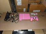Roze PS2 met controller en memorycard, Ophalen of Verzenden
