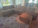 Hoekbank Monet XL Cognac Kunstleer Rechts, Ophalen, Gebruikt, Vierpersoons of meer