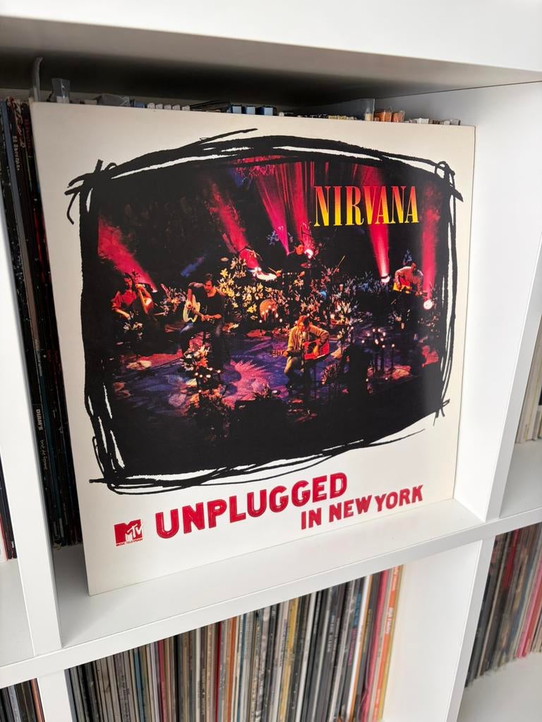 Nirvana - MTV Unplugged vinyl, Ophalen of Verzenden, Zo goed als nieuw, 12 inch, Poprock