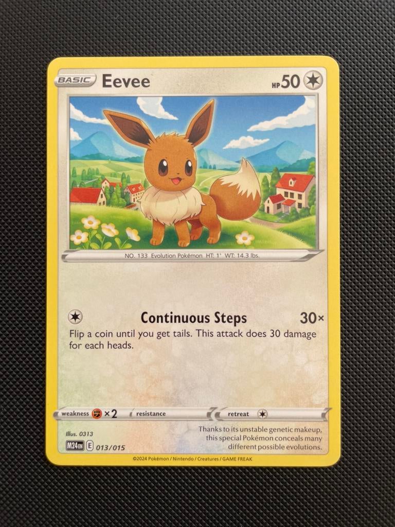 Eevee 013/015 McDonald’s 2024, Verzenden, Zo goed als nieuw