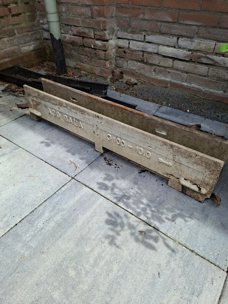 ACO Gala G100 afvoergoot 100 cm - Gebruikt, Tuin en Terras, Ophalen, Gebruikt