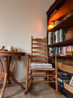 Oude rotan schommelstoel, Ophalen of Verzenden