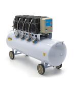 Nieuw HBM low noise Olievrije Compressor 200L/min 100L, Ophalen, Nieuw, 200 tot 400 liter/min, Mobiel