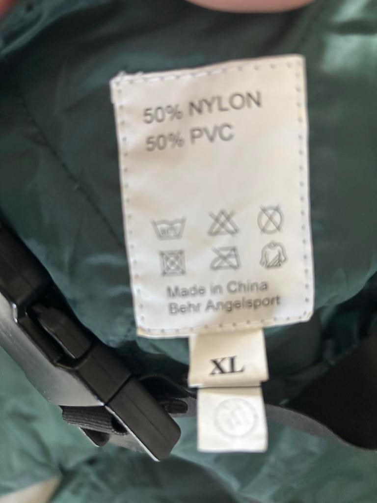 Vispak Behr Angelsport maat XL, Ophalen of Verzenden, Nieuw