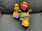 Gebruikt, maar werkend, Sesamstraat Bert en Ernie zijspan, Verzamelen, Ophalen, Overige figuren, Gebruikt, Beeldje of Figuurtje