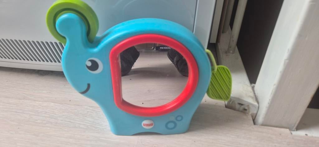 Fisher-Price Peek & Play Spiegel in de vorm van een olifant, Ophalen of Verzenden, Zo goed als nieuw