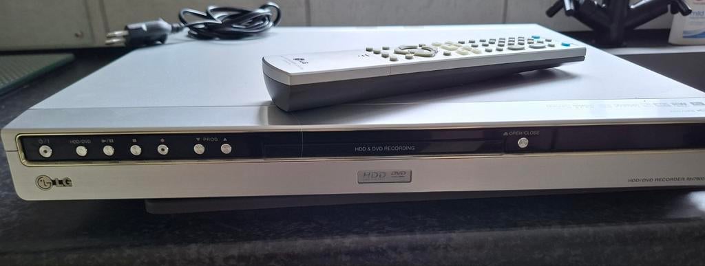 Dvd recorder met afstandsbediening, scart aansluiting, Ophalen, Gebruikt, Met harddisk, Dvd-recorder