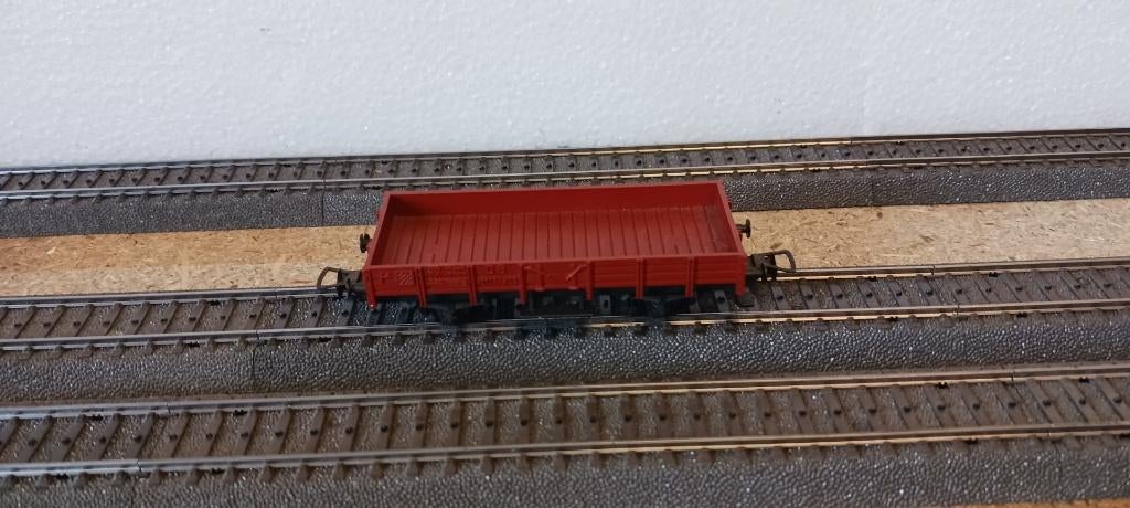 Fleischmann 5011: lage bakwagon, Hobby en Vrije tijd, Modeltreinen | H0, Gebruikt, Gelijkstroom, Fleischmann, Wagon