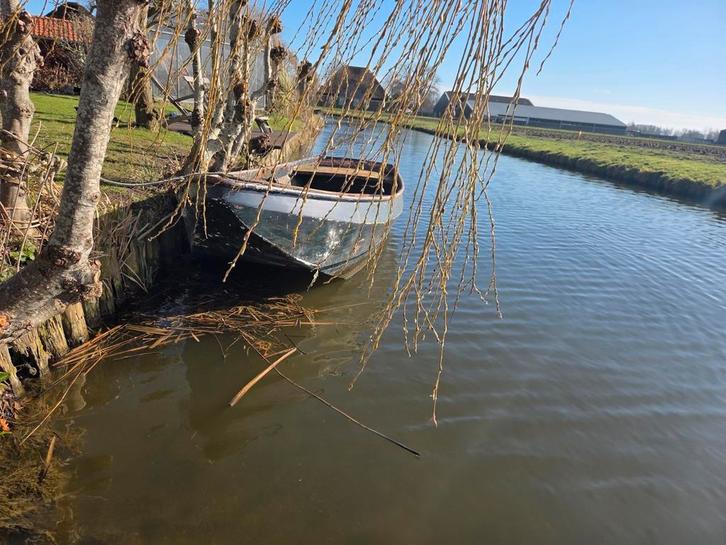Roeiboot sloep staal, Hobby en Vrije tijd, Overige Hobby en Vrije tijd, Gebruikt, Ophalen