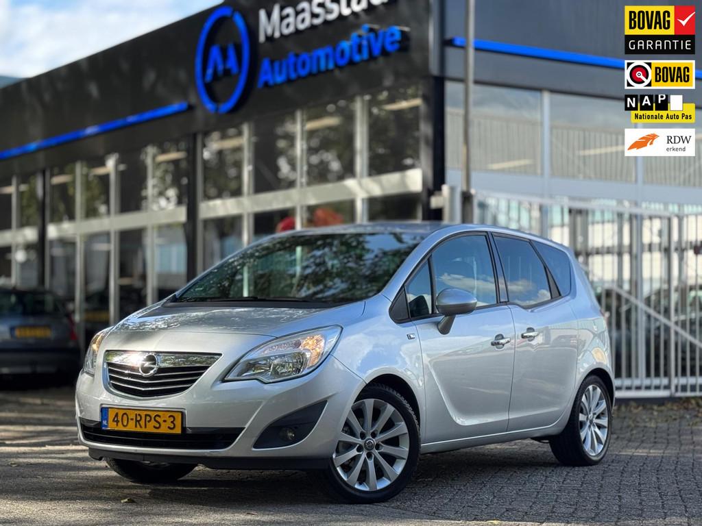 Opel Meriva 1.4 Nw APK Cruise Airco Fietsendrager Boekjes To, Auto's, Opel, Voorwielaandrijving, Euro 5, Gebruikt, Origineel Nederlands