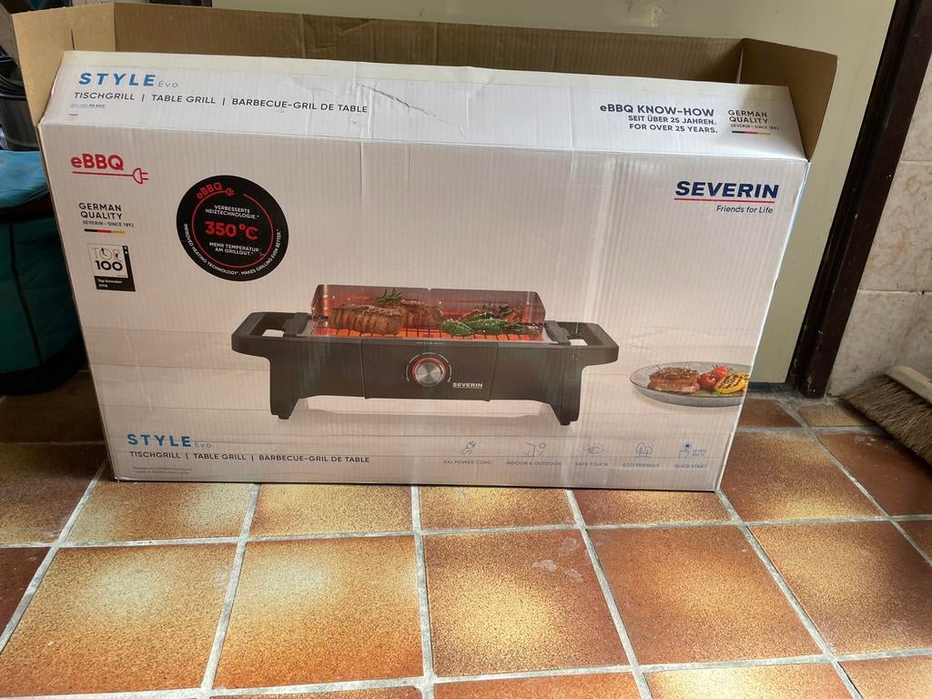 BBQ tafel gril, Ophalen, Zo goed als nieuw