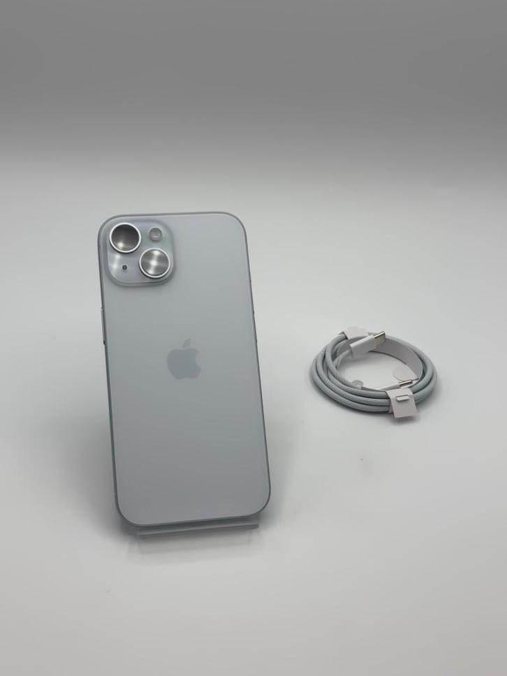 iPhone 15 | 128 GB | Blauw | 89% Batt | Topstaat | Garantie, Telecommunicatie, Mobiele telefoons | Apple iPhone, Zo goed als nieuw