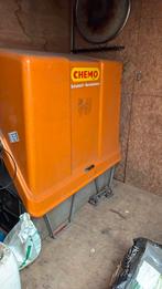 Vergif/oliekast, Ophalen