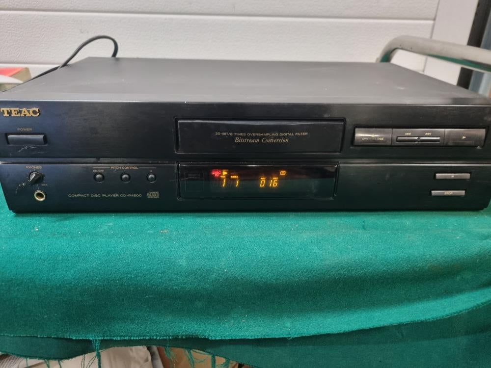 teac compact disc player cd-4500, Audio, Tv en Foto, Cd-spelers, Ophalen of Verzenden, 'T Olde Gre-j, Info@toldegrej.nl, Endepoelstraat 20f Didam
