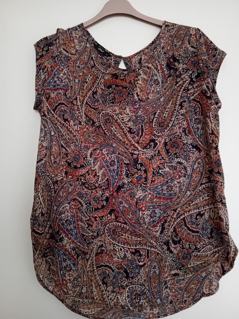 Blouse met paisleyprint - Maat XL, Kleding | Dames, Blouses en Tunieken, Maat 46/48 (XL) of groter, Ophalen of Verzenden, Zo goed als nieuw