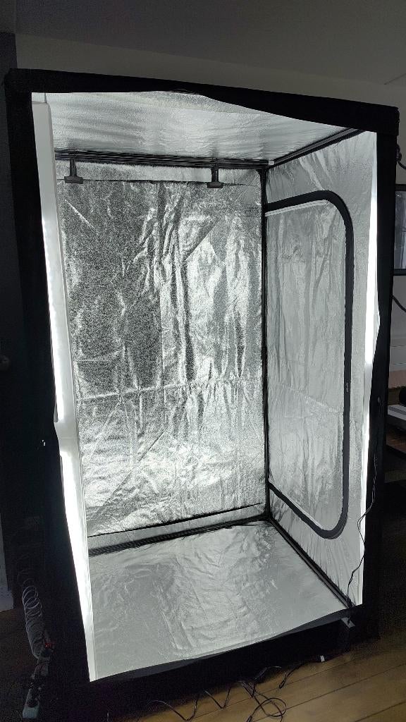 Bresser LED Fototent 120x100x200cm, Audio, Tv en Foto, Fotografie | Fotostudio en Toebehoren, Ophalen, Zo goed als nieuw, Complete fotostudio