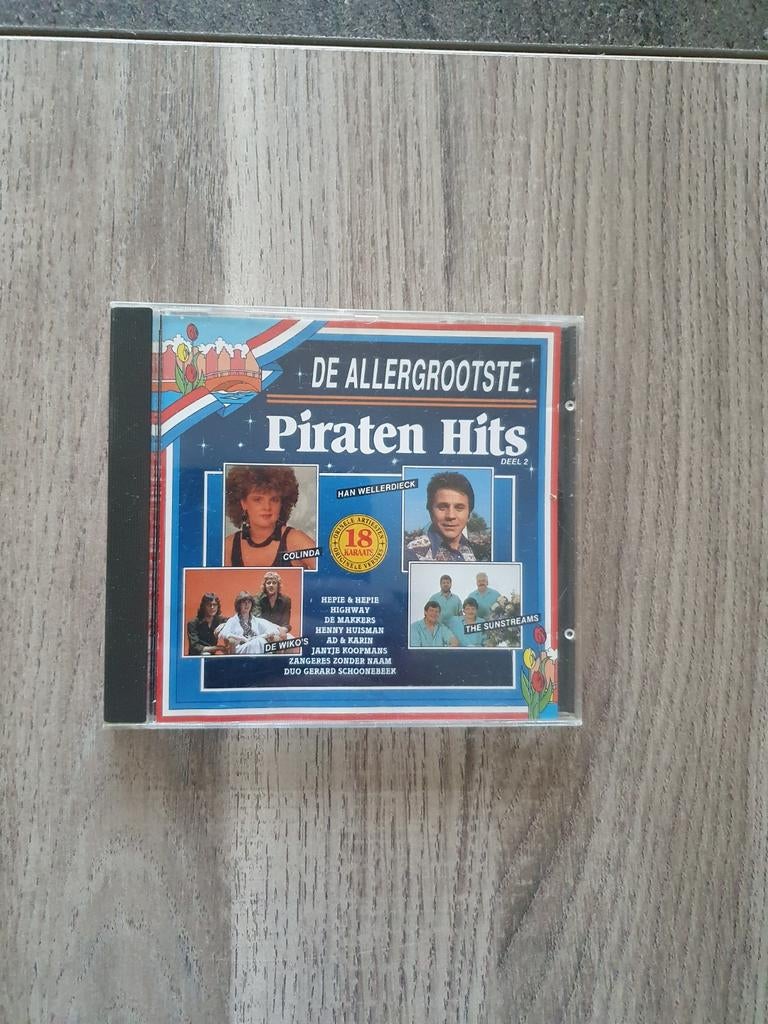Cd piraten hits, Cd's en Dvd's, Cd's | Verzamelalbums, Ophalen of Verzenden, Zo goed als nieuw, Nederlandstalig