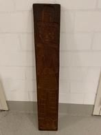 Antieke Speculaasplank - Man met Hoge Hoed, Huis en Inrichting, Ophalen, Gebruikt