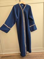 Dubai Abaya Blauw Meisjes Eid Kaftan Maat 116, Ophalen of Verzenden, Nieuw, Meisje, Jurk of Rok