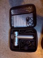 Massage gun met opbergkoffer en opzetstukken, Ophalen of Verzenden, Nieuw, Overige typen