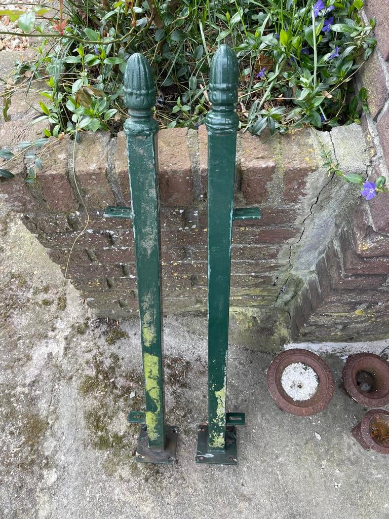 Paaltjes tuinhek, Ophalen of Verzenden, Zo goed als nieuw, Minder dan 180 cm, Palen