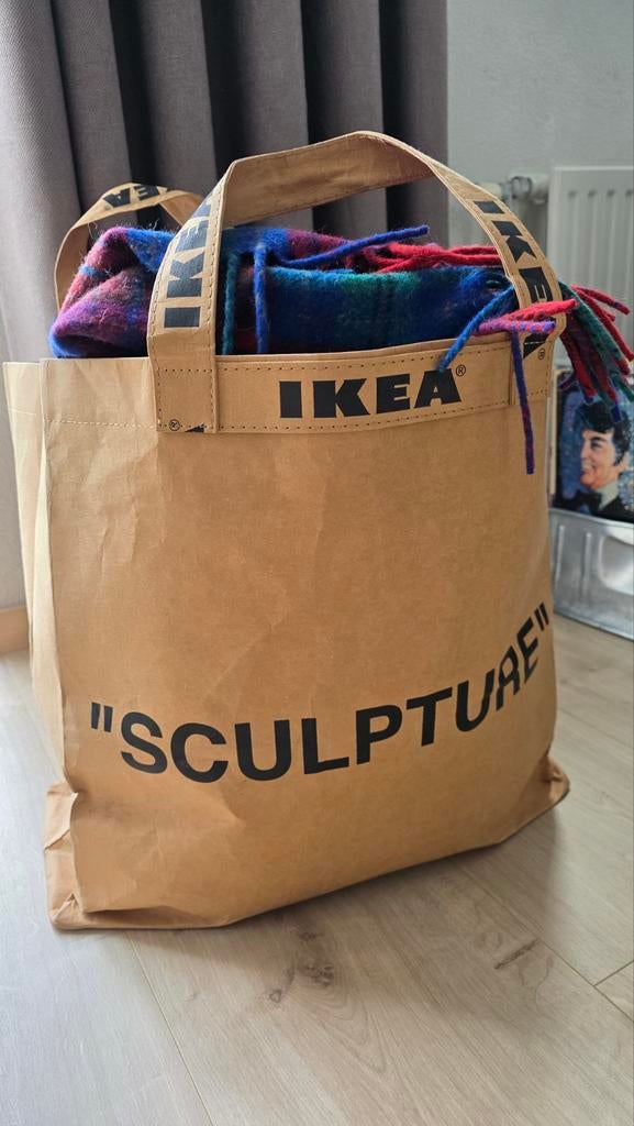 IKEA x Virgil Abloh "SCULPTURE" tas/mand, Ophalen of Verzenden, Gebruikt, Overige materialen, Mand