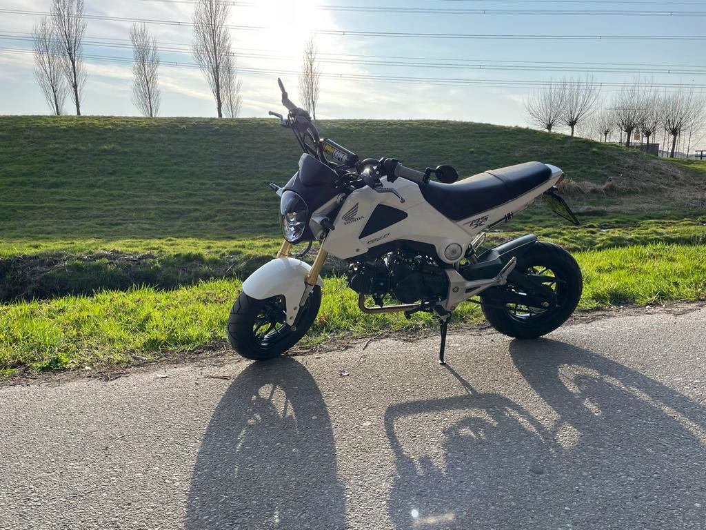 Honda MSX 125 Grom met Black Widow uitlaat, 1400km, Motoren, Onderdelen | Honda, Ophalen, Gebruikt