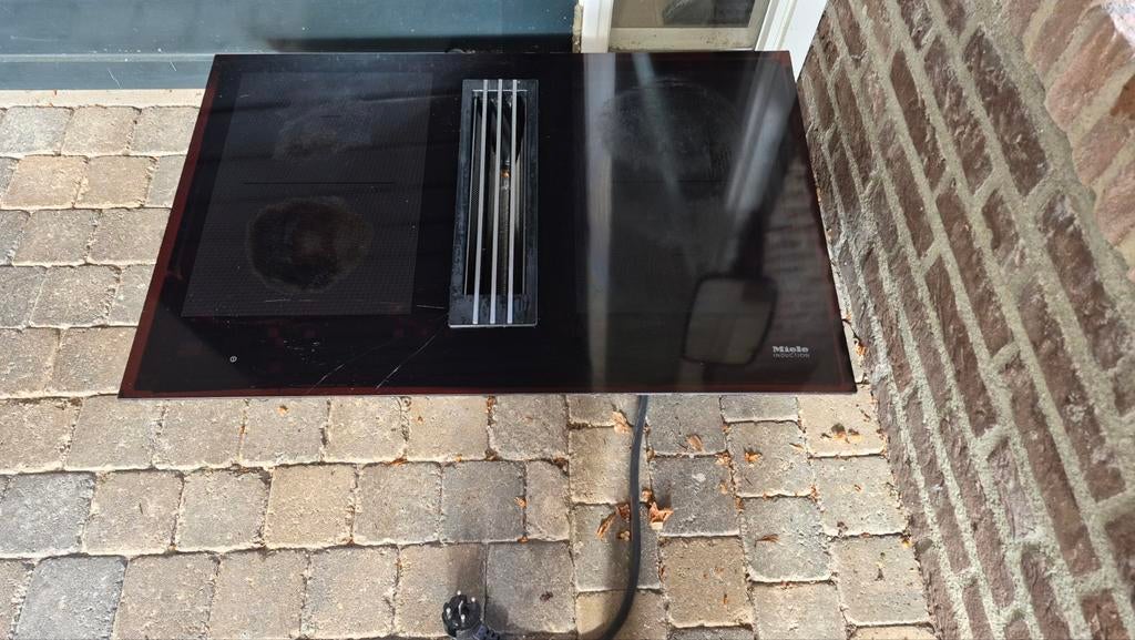 Miele inductie kookplaat 80x52, Witgoed en Apparatuur, Kookplaten, Ophalen of Verzenden, Inbouw, Inductie, 4 kookzones