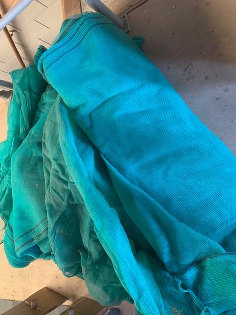 Steigerdoek, Ophalen, Gebruikt