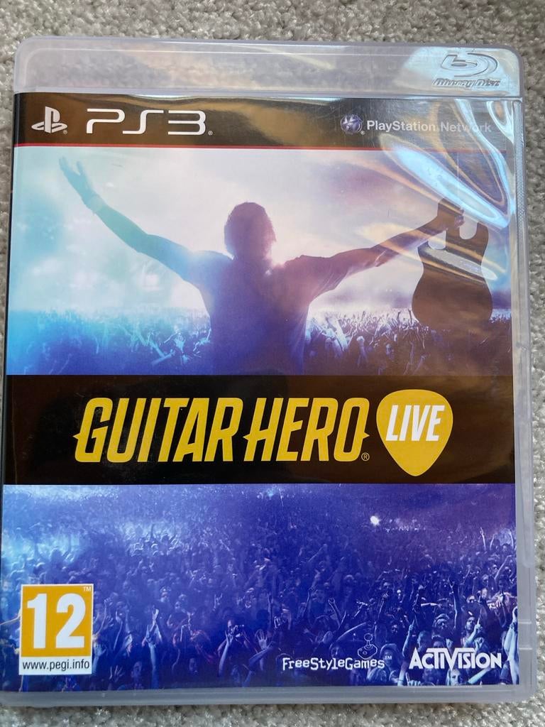 Guitar Hero Live PS3 - Inclusief USB-ontvanger, Spelcomputers en Games, Online, Muziek, 1 speler, Ophalen of Verzenden