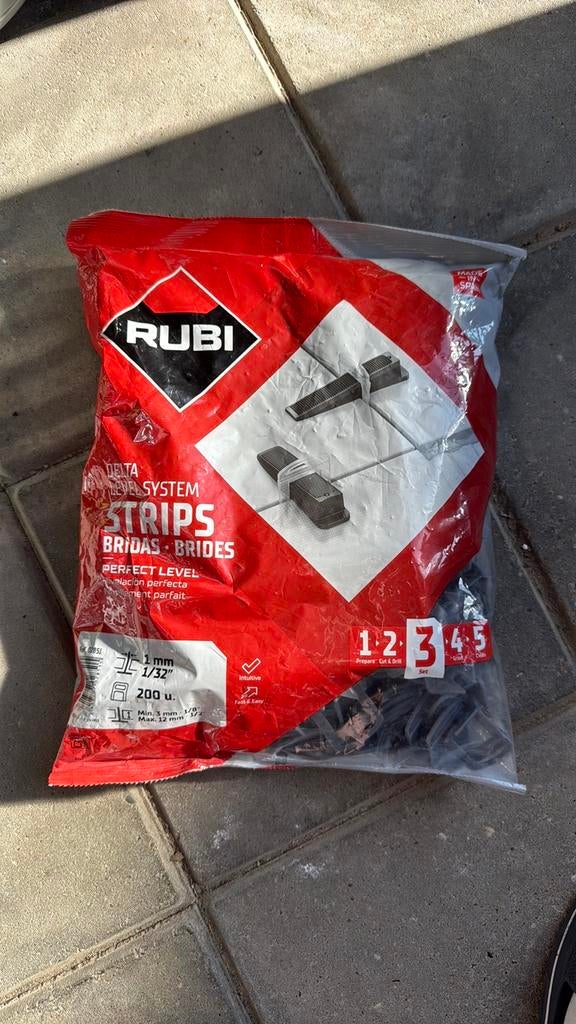 Level systeem voor tegels dichte zak, Doe-het-zelf en Verbouw, Tegels, Ophalen of Verzenden, Nieuw