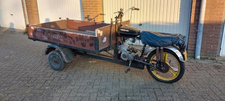 Bakbrommer Gazelle Appolo met kenteken - Opknapper, Fietsen en Brommers, Brommers | Overige merken, Ophalen