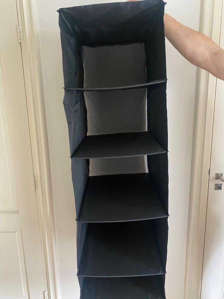 Hang organizer 6-vaks - kledingkast handig op camping, Ophalen, Minder dan 50 cm, 100 tot 150 cm, Zo goed als nieuw