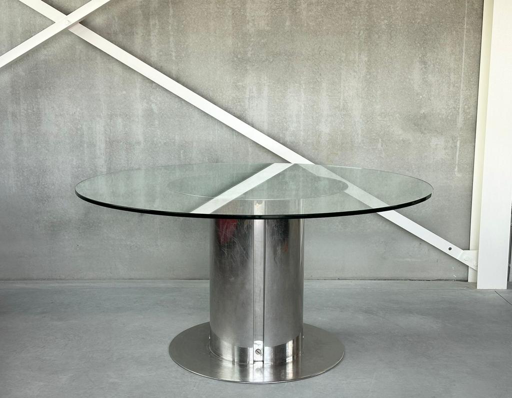 Vintage design eetkamertafel door Antonia Astori 1970s, Antiek en Kunst, Ophalen of Verzenden
