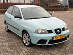 Seat Ibiza 1.2-12V/16 INCH/NAP/STUURBEKRACHTIGING, Auto's, Voorwielaandrijving, Stof, 40 €/maand, Blauw