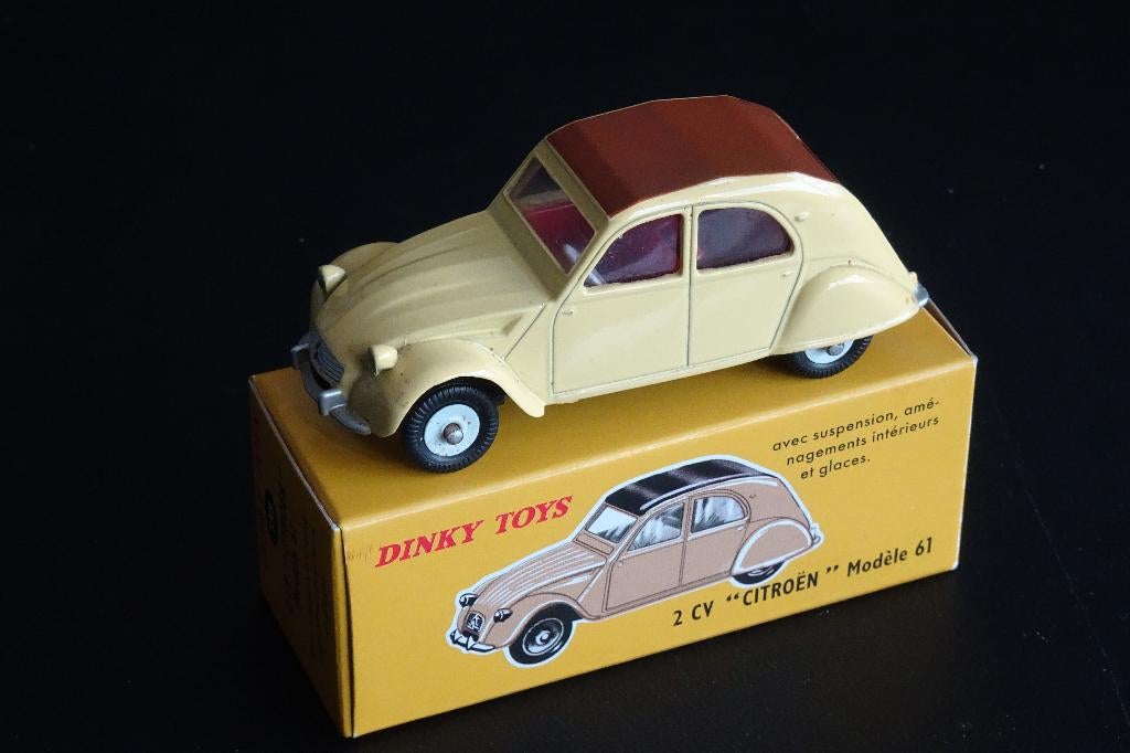 Citroën 2 CV van Dinky Toys, Hobby en Vrije tijd, Modelauto's | 1:43, Ophalen of Verzenden, Nieuw, Auto, Dinky Toys
