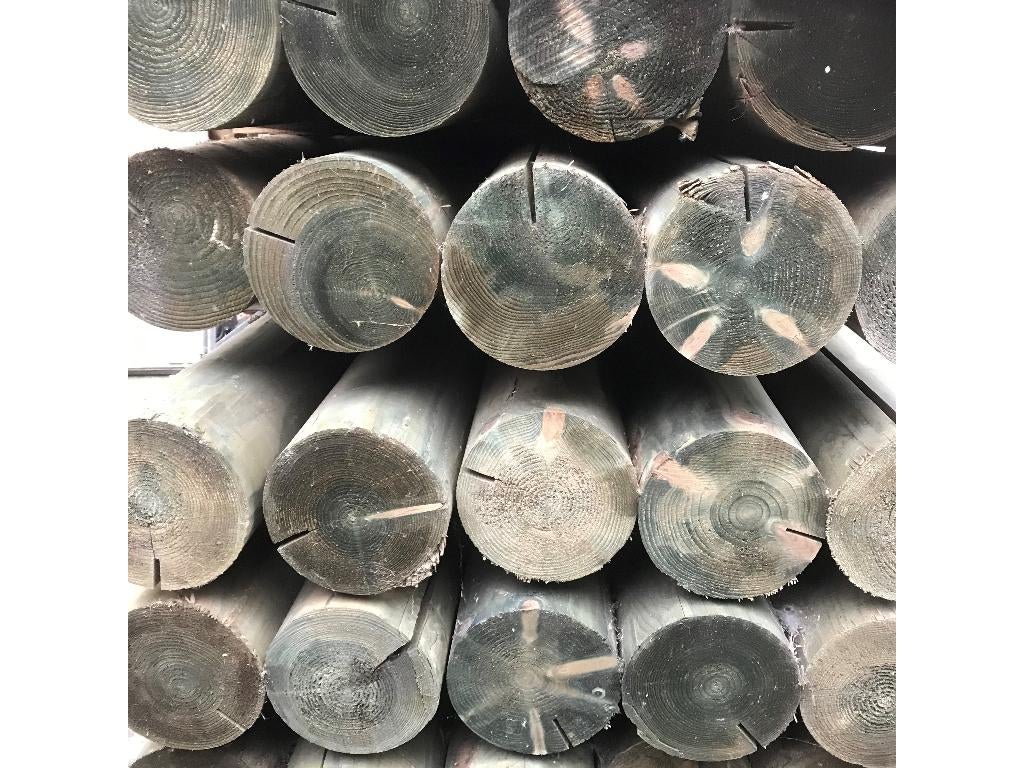 Dikke ronde geïmpregneerde palen! rond 80, 100 en 180!!, Ophalen, Nieuw, 250 cm of meer, Palen