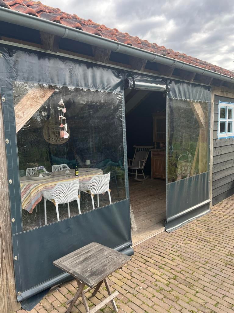 Zeilen voor varanda met "loopdeur", Tuin en Terras, Ophalen, Gebruikt, Veranda