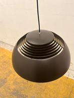 Poulsen Jacobsen hanglamp bruin vintage deens design €325, Gebruikt, 50 tot 75 cm, Ophalen of Verzenden, Deens scandinavisch design poulsen jacobsen hanglamp bruin