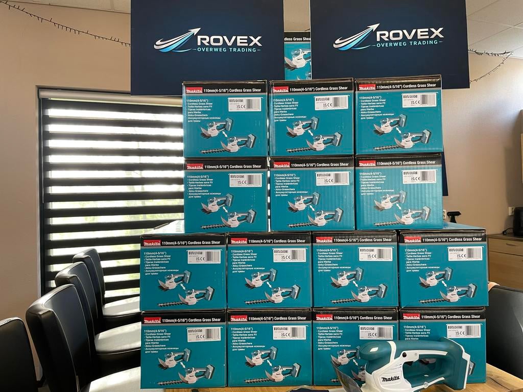 Partij van 15 nieuwe Makita grasscharen G-serie, Ophalen, Nieuw, 10 tot 30 cm, Accu