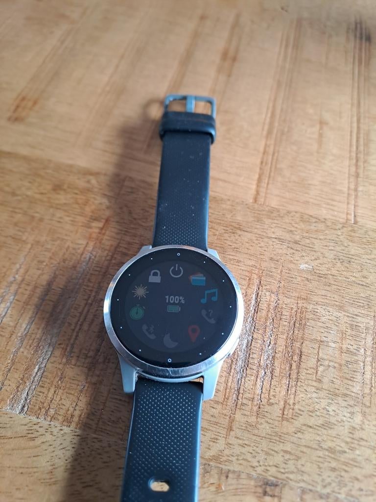 Garmin vivoacitive 4, Ophalen of Verzenden, Zo goed als nieuw, Zwart, Android