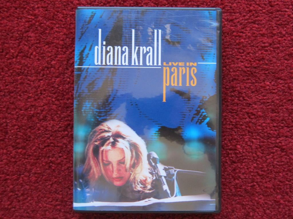 DVD, Diana Krall, Live in Paris, Alle leeftijden, Verzenden, Zo goed als nieuw