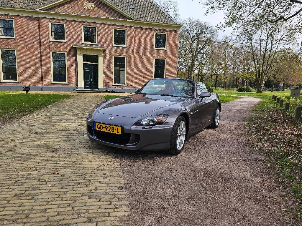 Honda S2000 Bouwjaar 2004, 4 cilinders, Cabriolet, Leder, Handgeschakeld