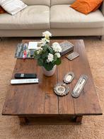 Antieke houten salontafel / betaaltafel, Ophalen