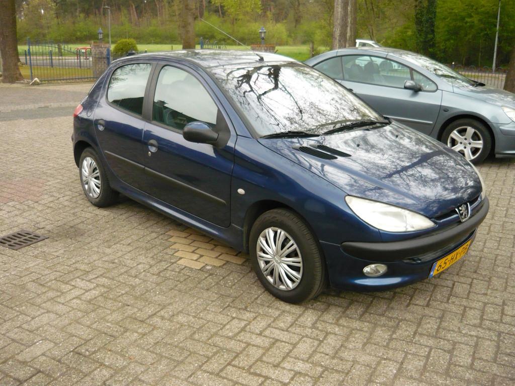 Peugeot 206 1.4 Gentry, Auto's, Voorwielaandrijving, Stof, 4 cilinders, Blauw