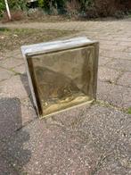 Glazen bouwstenen / glasblokken, 25x, Doe-het-zelf en Verbouw, Glas en Ramen, Ophalen, Gebruikt, Minder dan 80 cm, Minder dan 80 cm