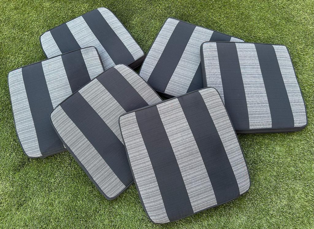 Z.G.A.N. 6 tuinstoelkussens van zeer goede kwaliteit, Ophalen, Zo goed als nieuw