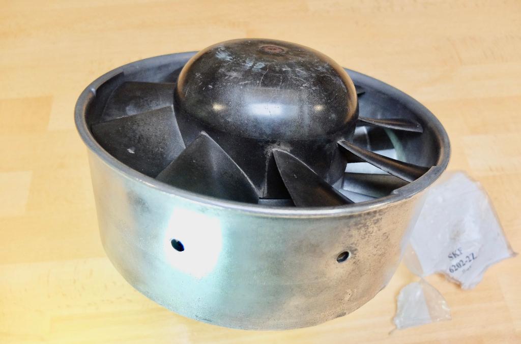 🪭 Trabant motorventilator Axiallüfter gereviseerd gepolijst, Ophalen of Verzenden, Gereviseerd, Oldtimer onderdelen