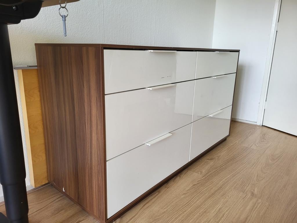 Grote ladekast dressoir, Ophalen, Minder dan 50 cm, Gebruikt, Met lade(s)