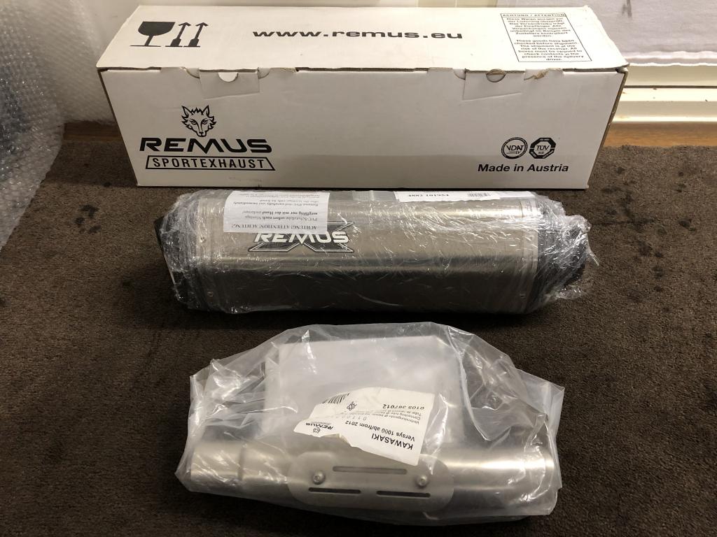 Remus Hexacone uitlaat demper Kawasaki Versys 1000 2012-2016, Verzenden, Nieuw, Office@remus.at, REMUS Innovation GmbH